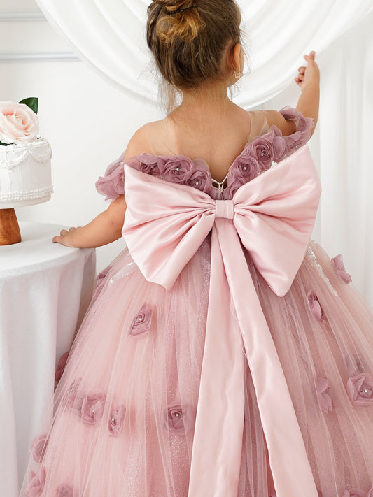 Quinceanera Dress Blush Rose