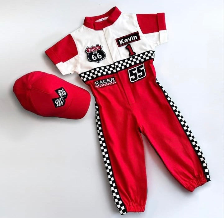 Race F1 costume toddler Baby Girl Dress for Special Occasion