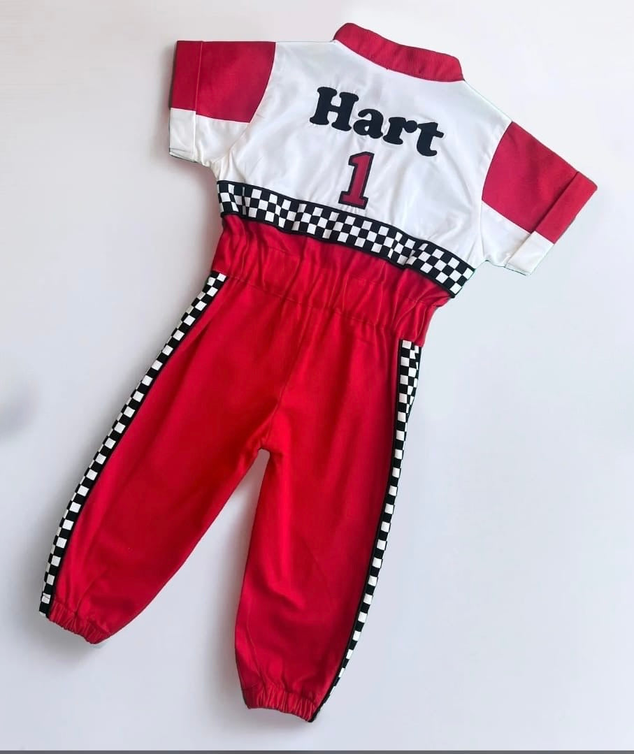 Race F1 costume toddler Baby Girl Dress for Special Occasion