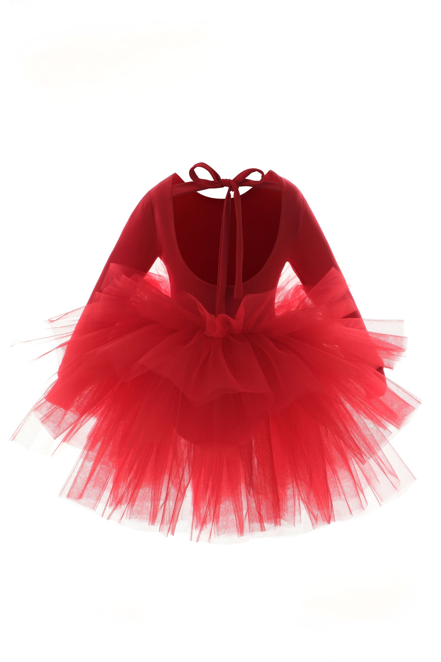 Ballerina tutu red Baby Girl Dress