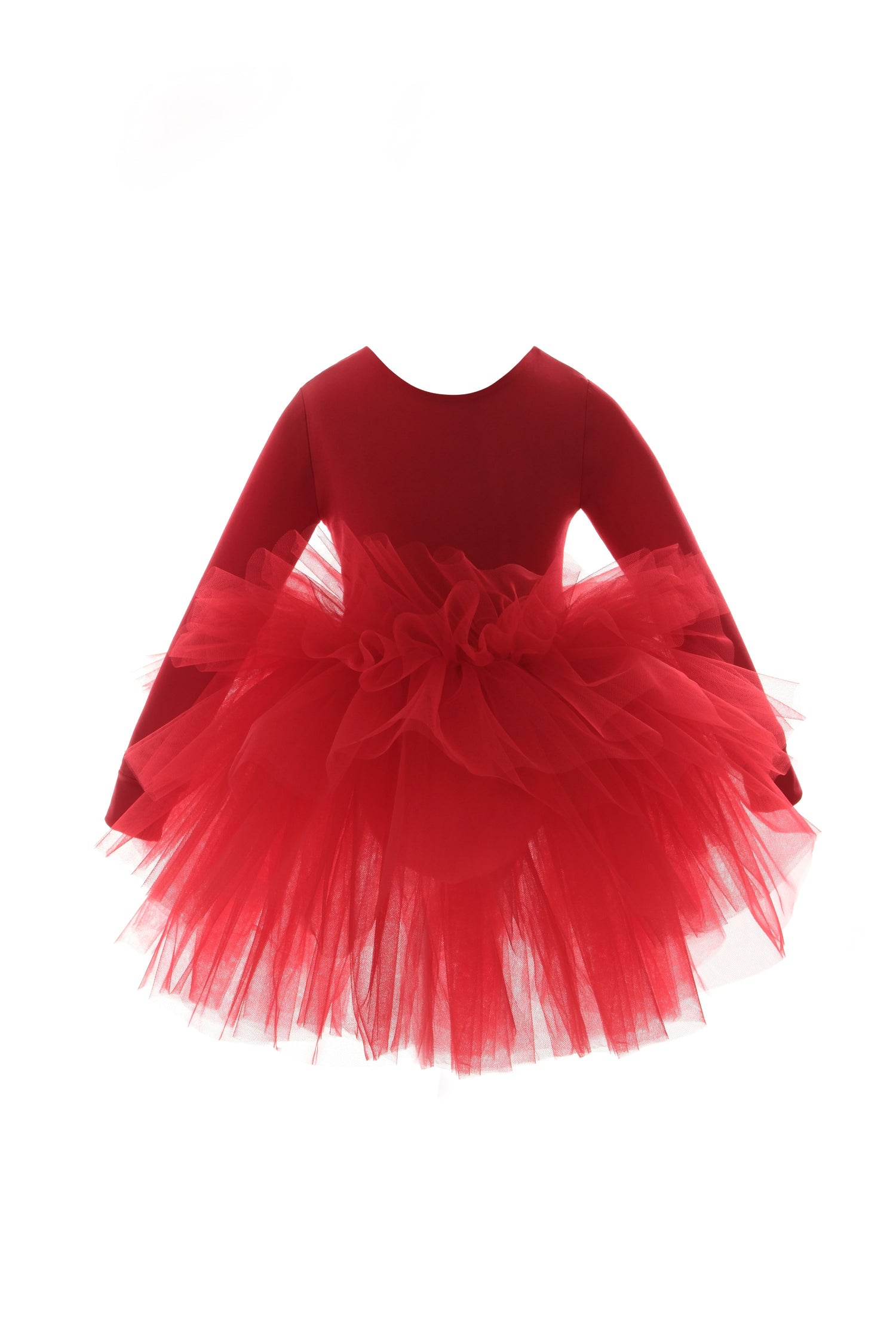 Ballerina tutu red Baby Girl Dress