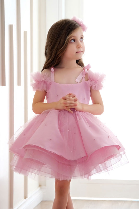 Taylor Girl Dress Pink