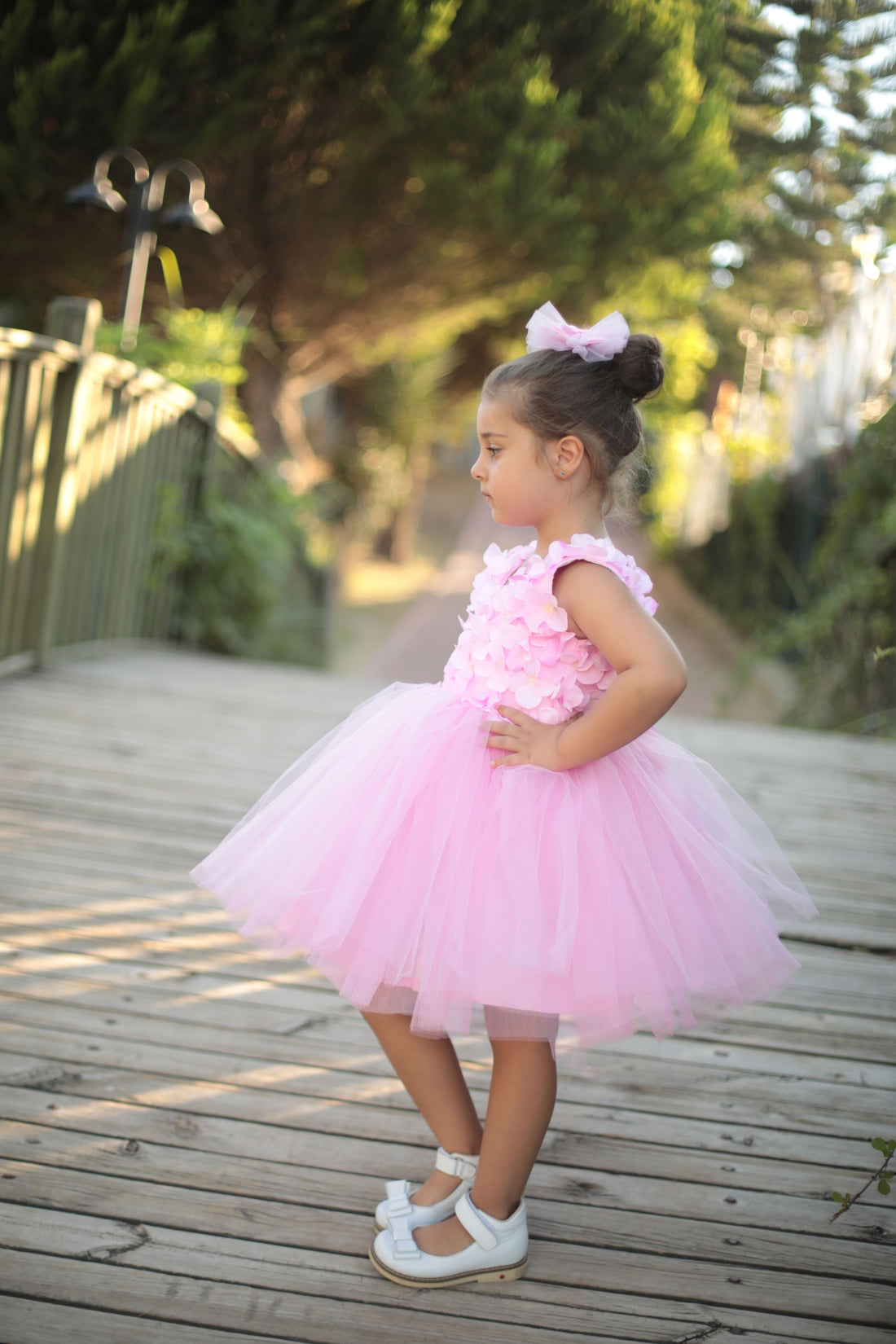 Nalla girl dress pink Baby Girl Dress for Special Occasion