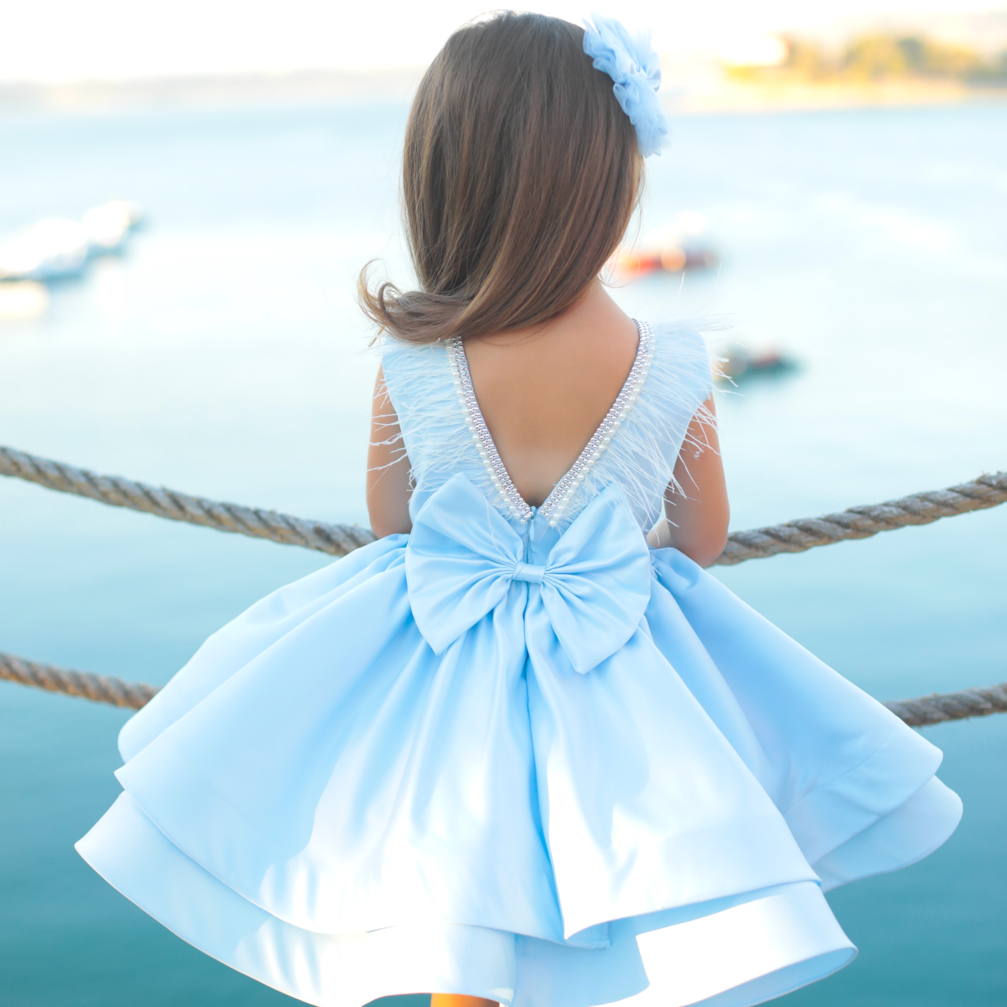 Blue Dresses For Girls | Blue Dress For Kids