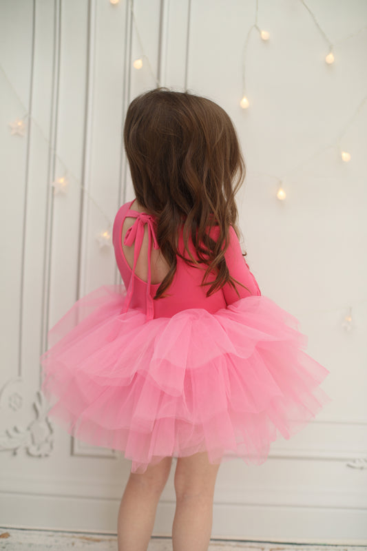 Ballerina tutu dress pink