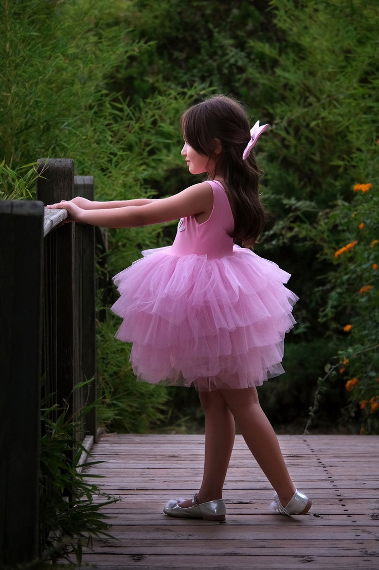 Barbie ballerina dress pink