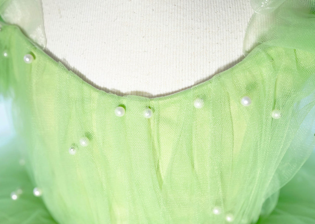 Taylor Girl Dress Green Baby Girl Dress for Special Occasion