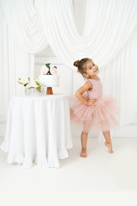 Ballerina Flower Tutu Blush
