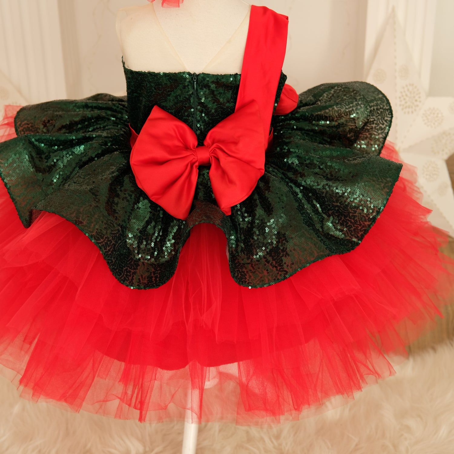 Melody Christmas girl dress Baby Girl Dress
