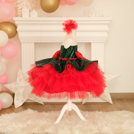 Melody Christmas girl dress
