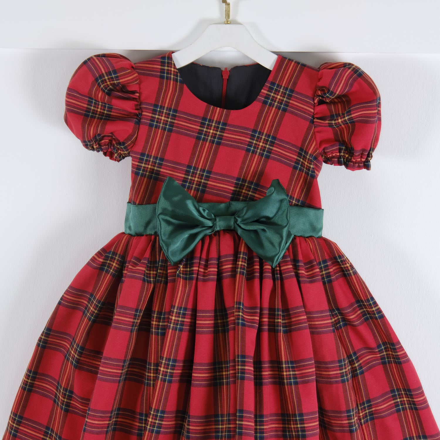 Red Christmas Dress | Balloon Sleeve Christmas Girl Dress 4 years Baby Girl Dress