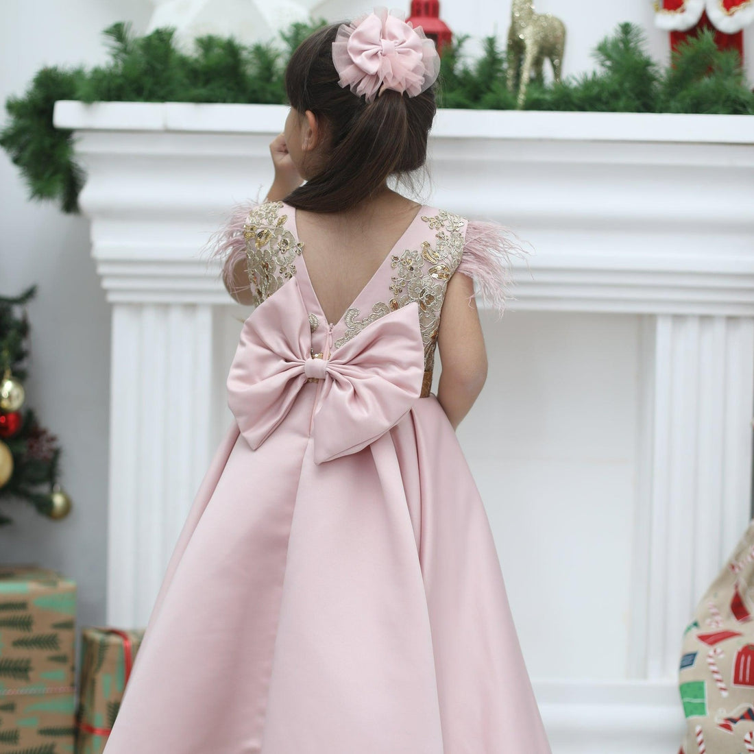 Jesse Girl Dress Blush Baby Girl Dress for Special Occasion
