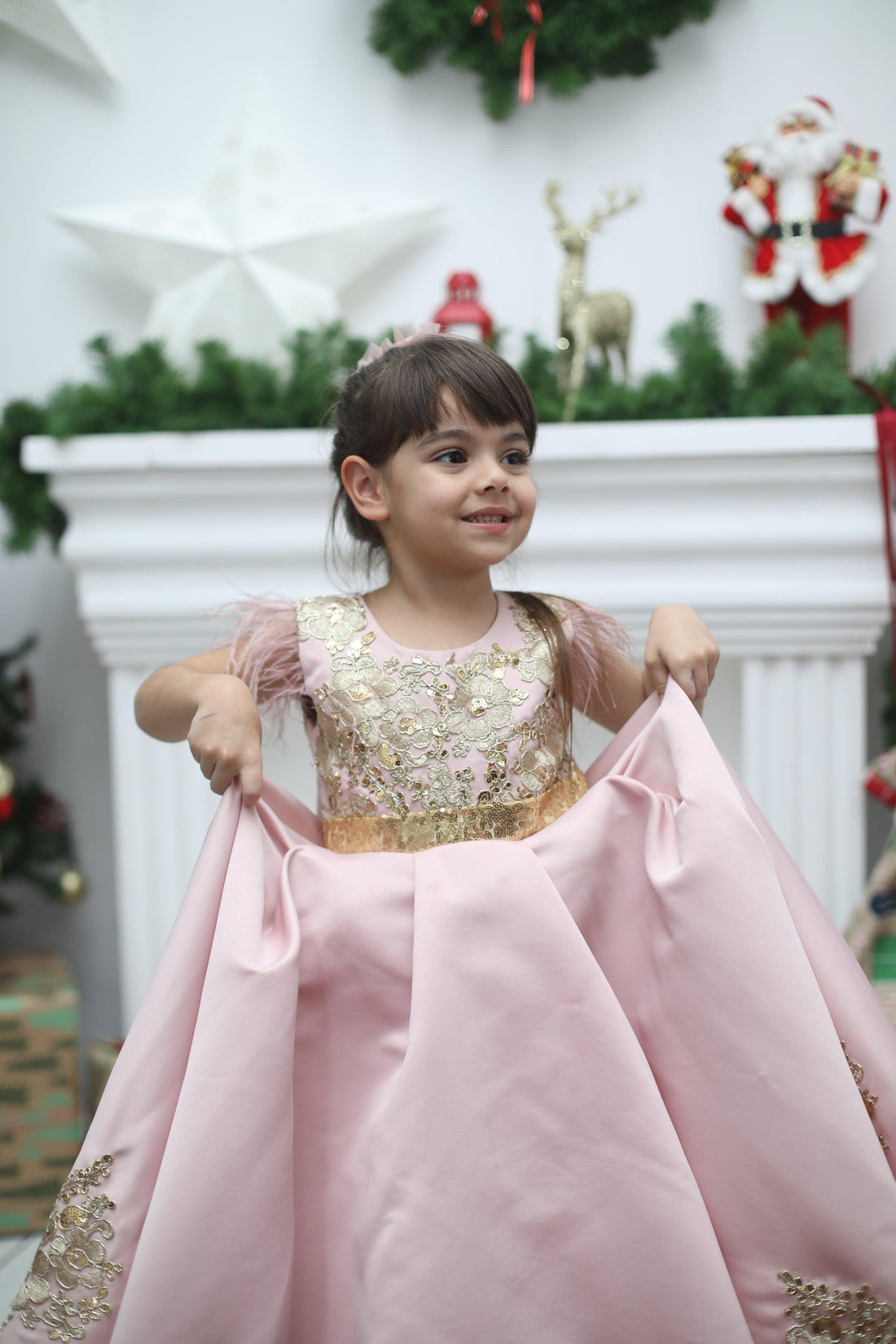 Jesse Girl Dress Blush Baby Girl Dress for Special Occasion