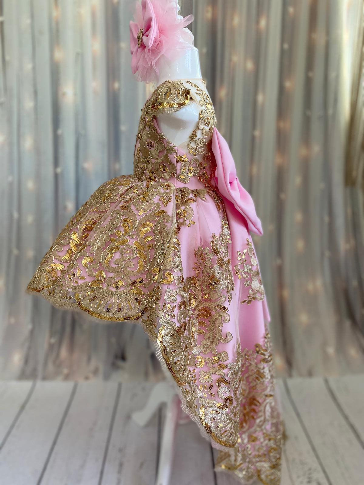 Princess Charlotte dress pink Baby Girl Dress