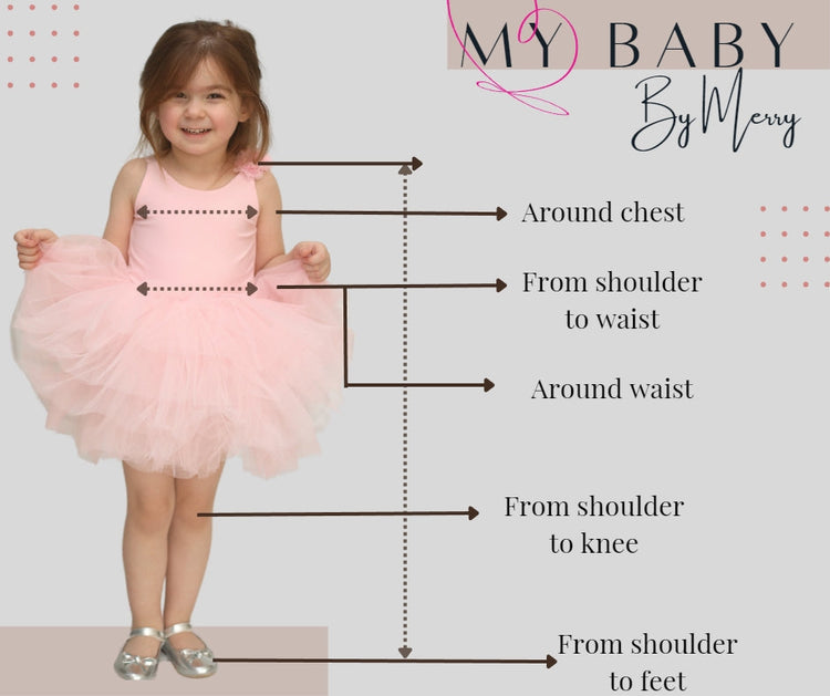 Rosy girl dress (blush)