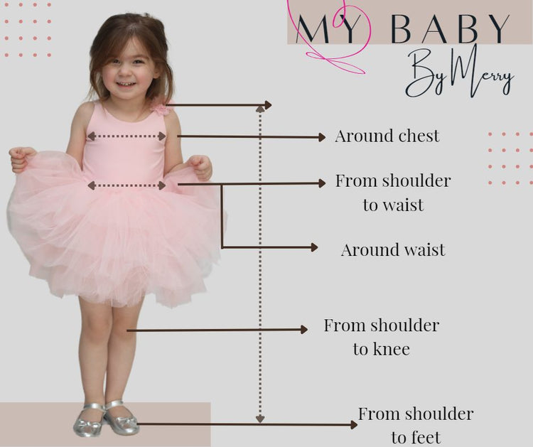 Ballerina tutu blush flowers