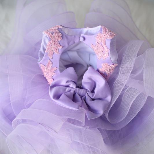 Olivia birthday baby dress lilac Baby Girl Dress