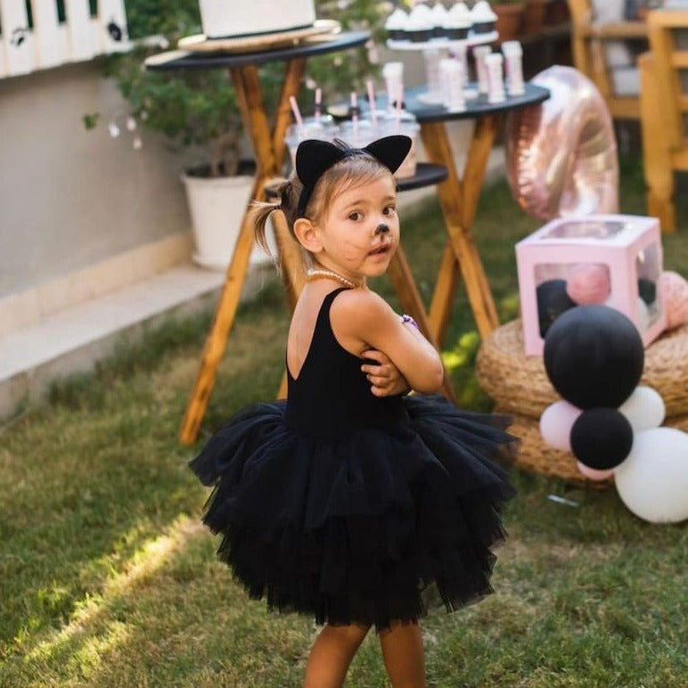 treat urself Ballerina volume tutu ブラック Ballerina” blooming tulle dress(black) – Treat Ürself