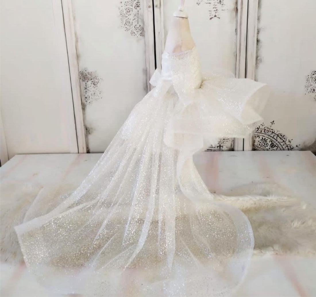Grace glittery girl dress Baby Girl Dress for Special Occasion