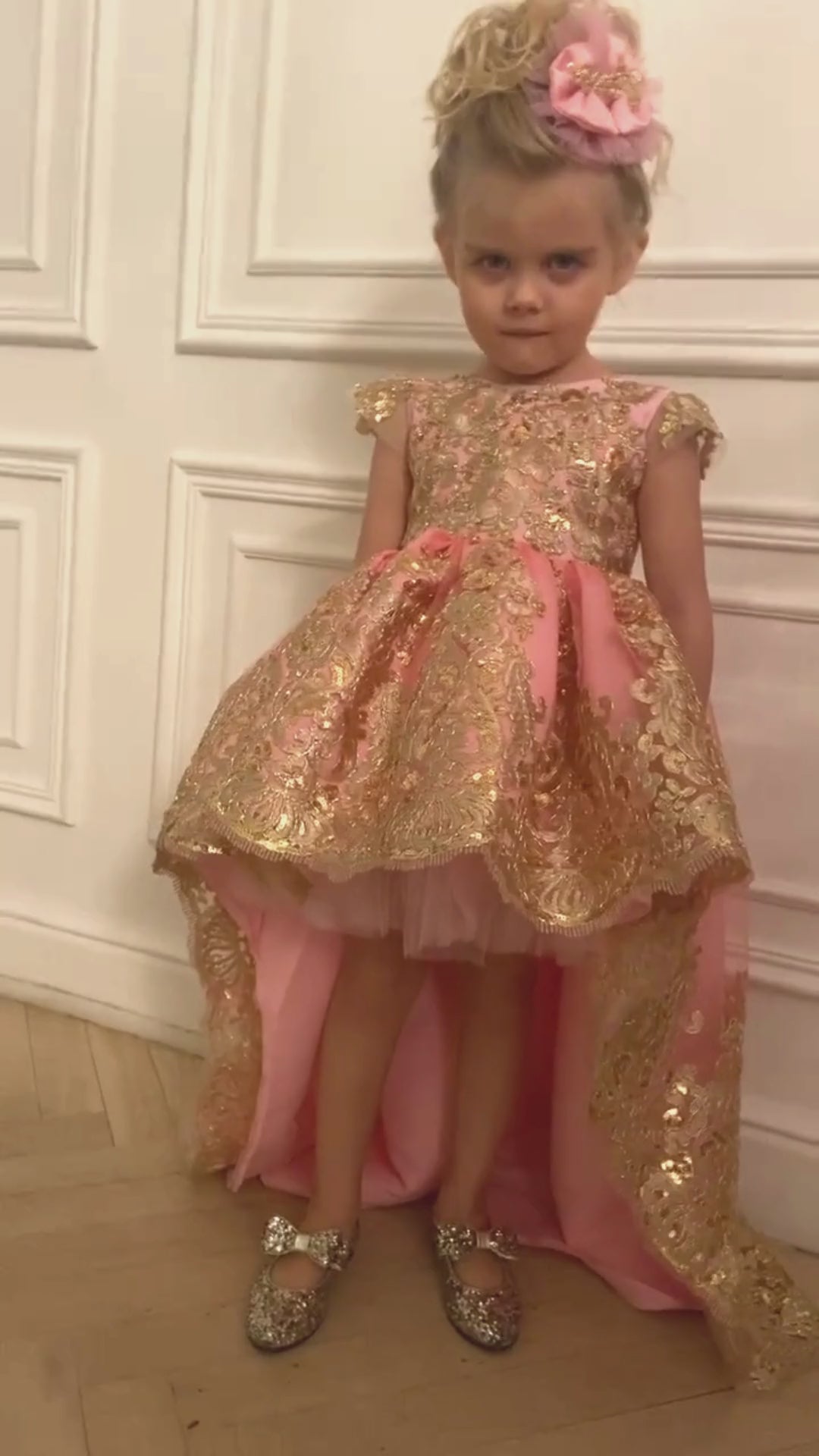 Princess Charlotte dress pink Baby Girl Dress