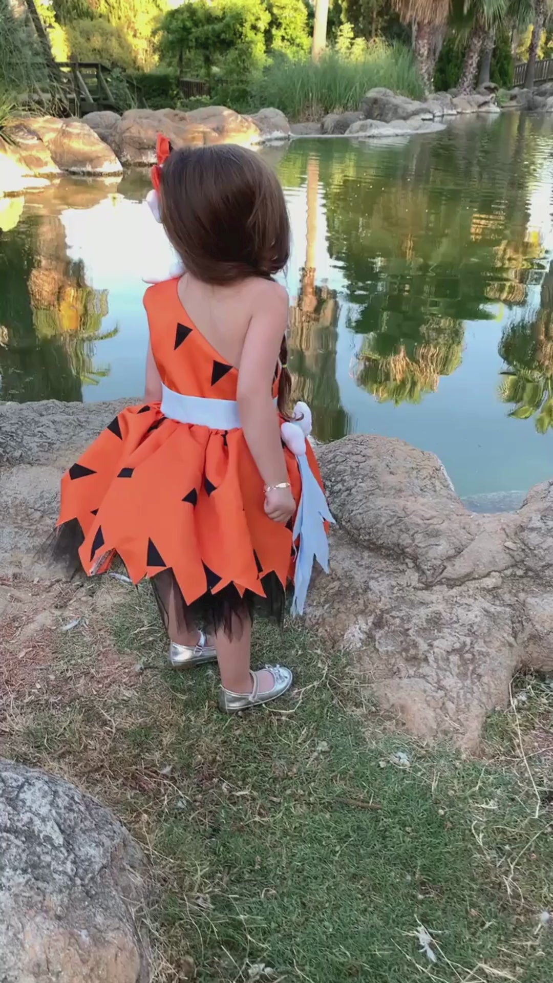 Pebbles Violetta girl costume Baby Girl Dress