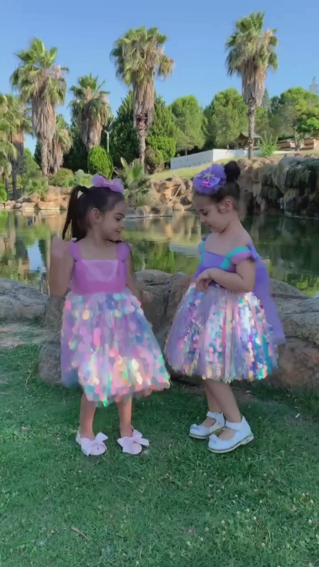 Ariel costume pink Baby Girl Dress