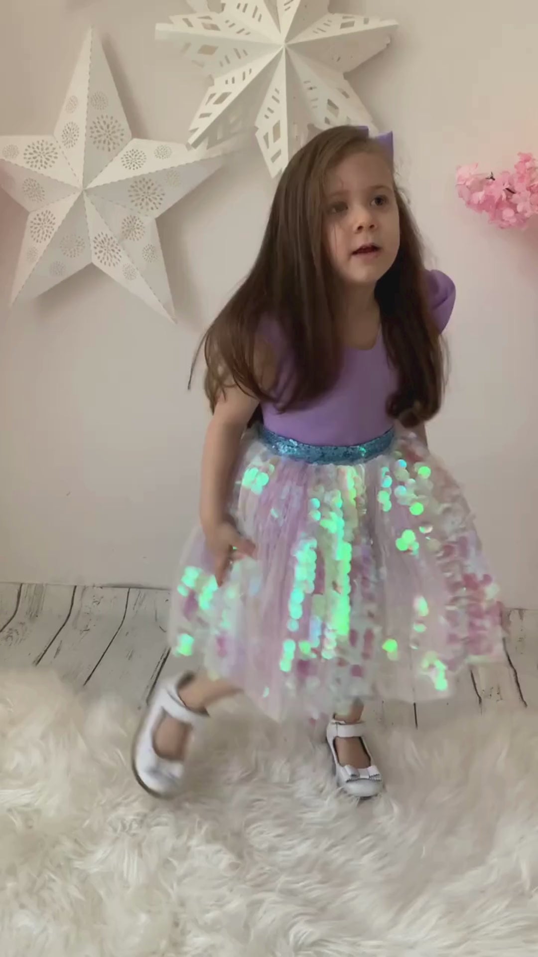 Ariel mermaid girl dress Baby Girl Dress