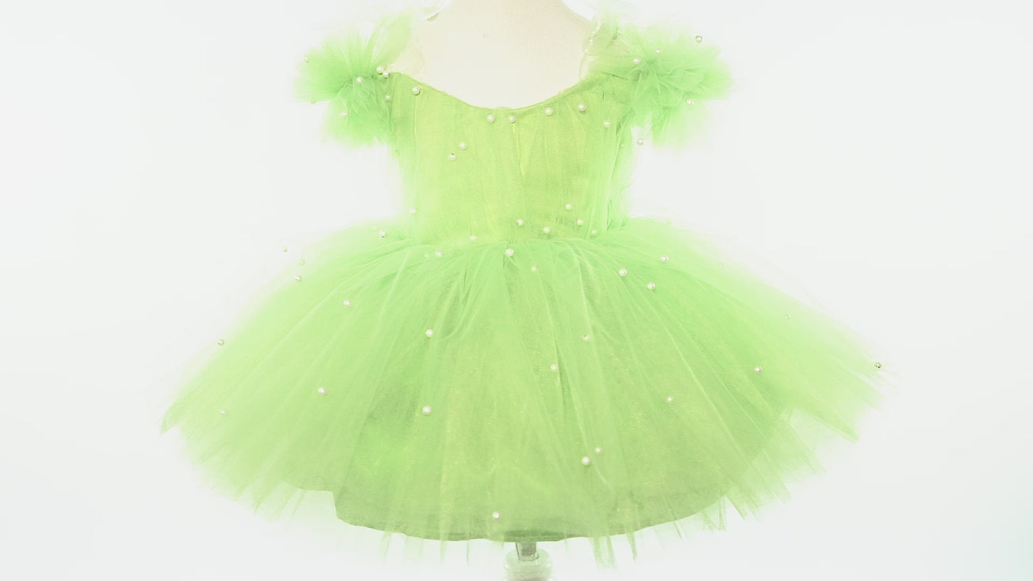 Taylor Girl Dress Green Baby Girl Dress