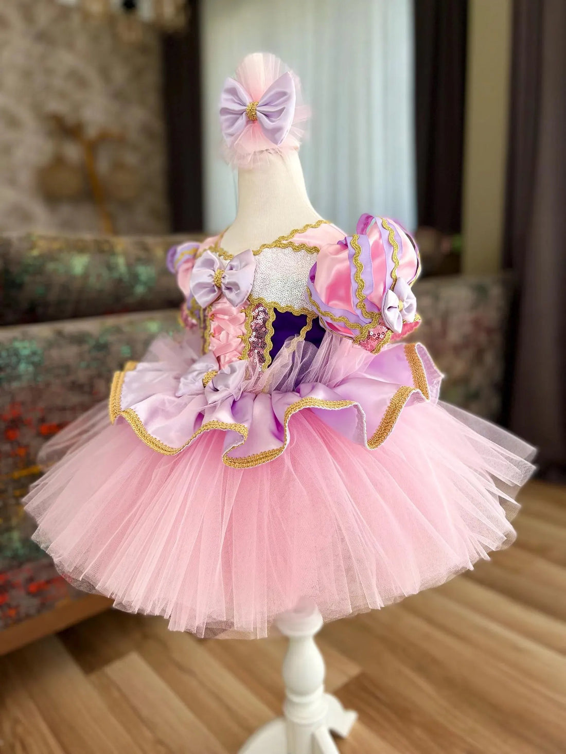 Princess Rapunzel baby costume Baby Girl Dress for Special Occasion