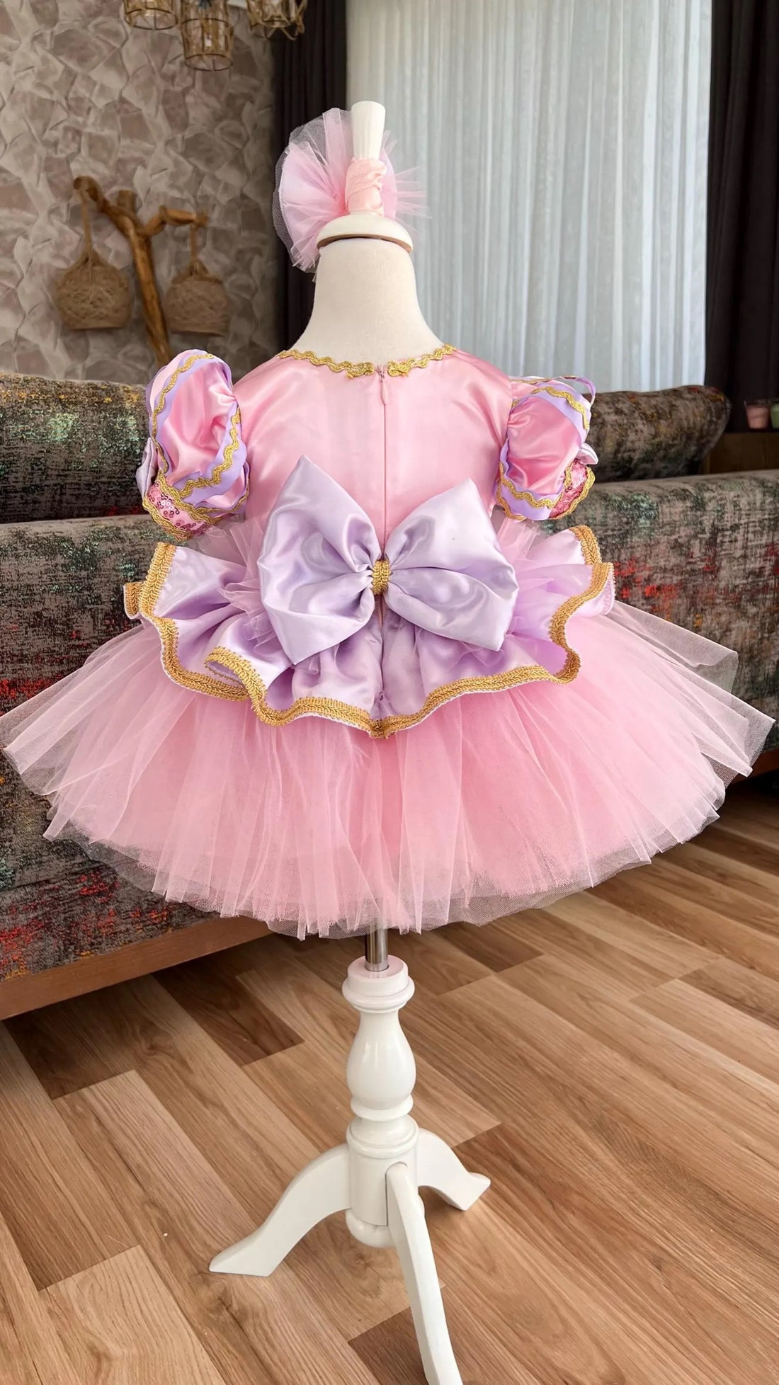 Princess Rapunzel baby costume Baby Girl Dress for Special Occasion