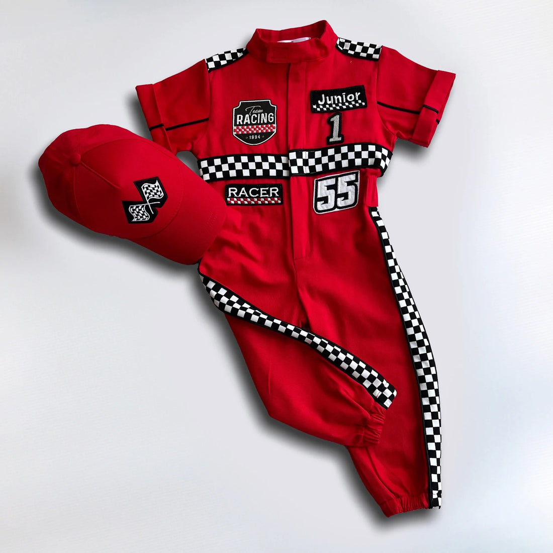 Race F1 costume toddler Short sleeve Shorts jumpsuit Baby Girl Dress for Special Occasion