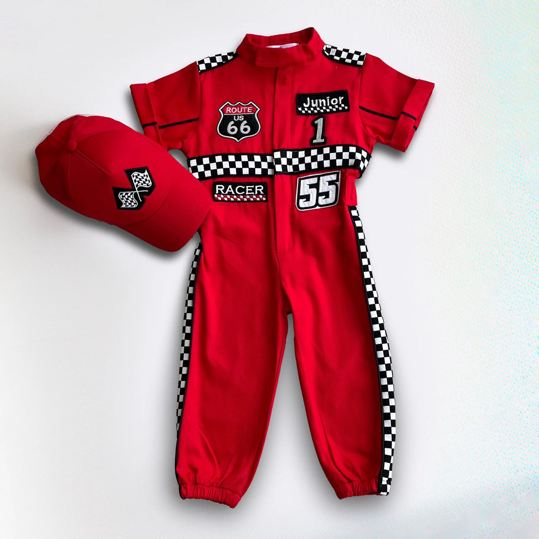 Race F1 costume toddler Short sleeve Shorts jumpsuit Baby Girl Dress for Special Occasion