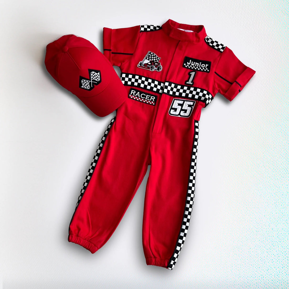 Race F1 costume toddler Short sleeve Shorts jumpsuit Baby Girl Dress for Special Occasion