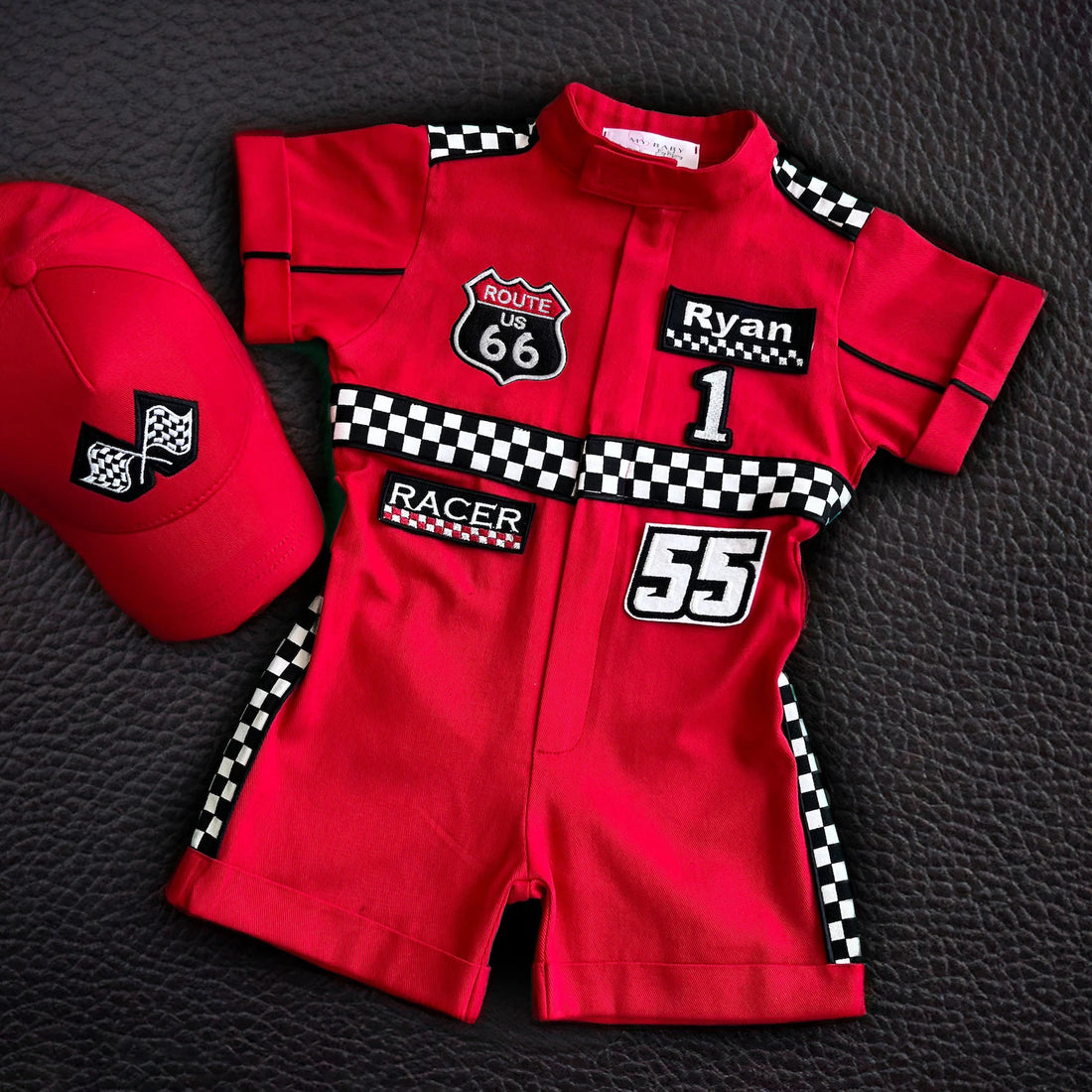 Race F1 costume toddler Short sleeve Shorts jumpsuit Baby Girl Dress for Special Occasion
