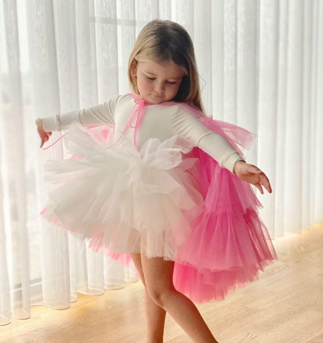 gymnastics toddler leotard with skirt Baby Girl Dress