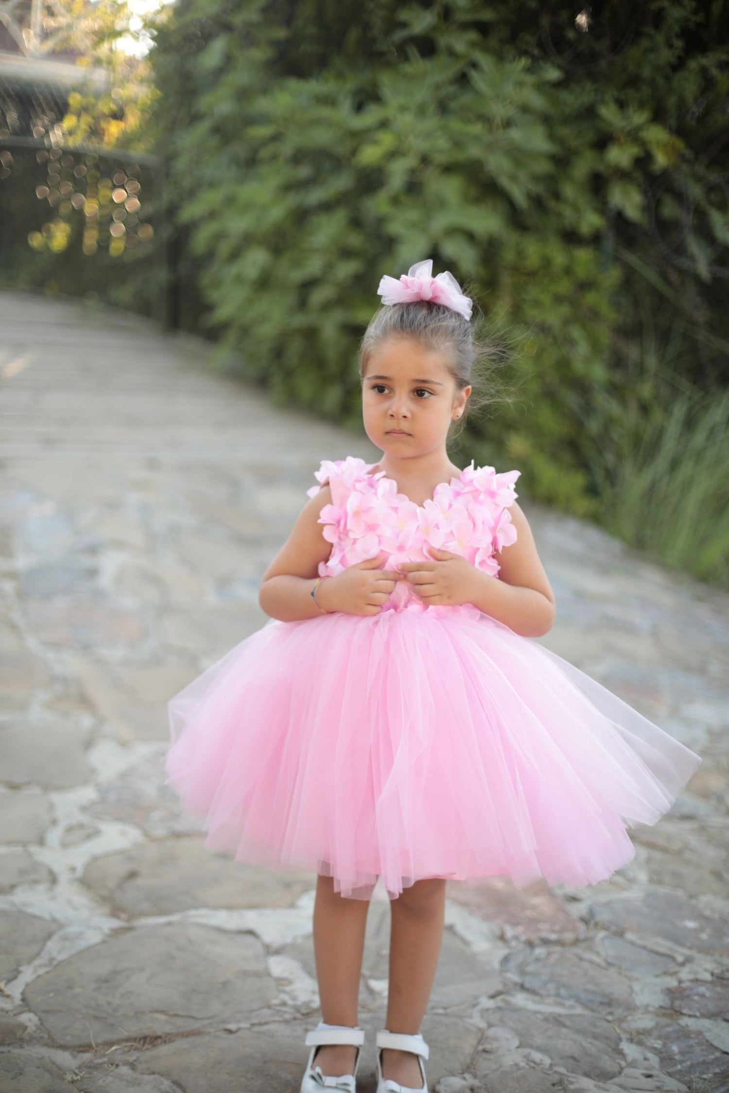 Nalla girl dress pink Baby Girl Dress