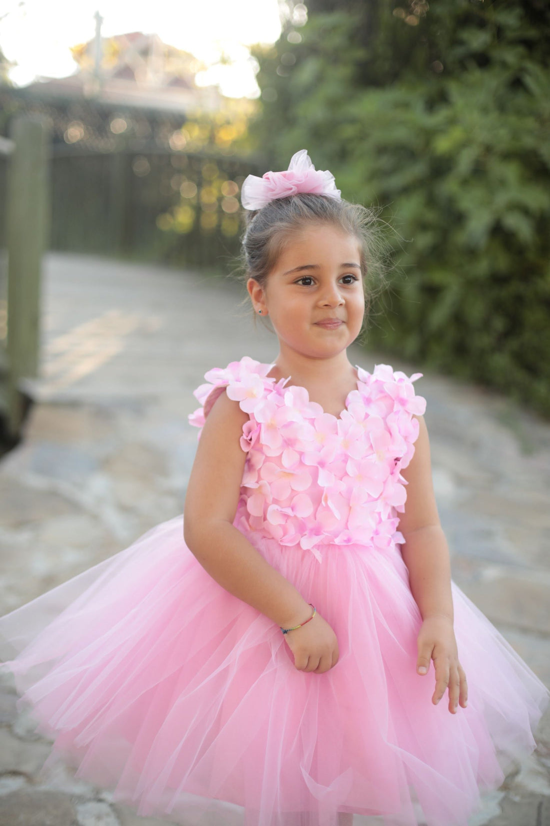 Nalla girl dress pink Baby Girl Dress for Special Occasion