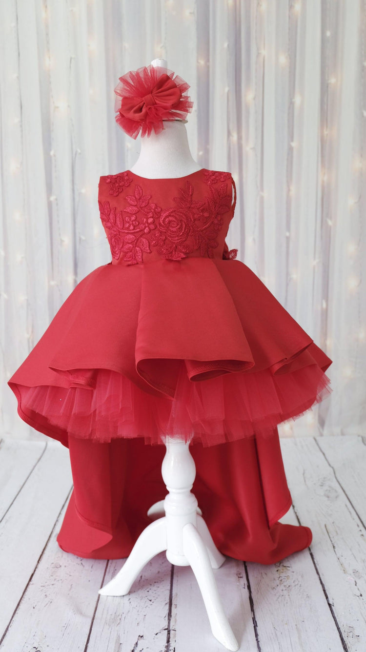 Bonita Girl Red Dress