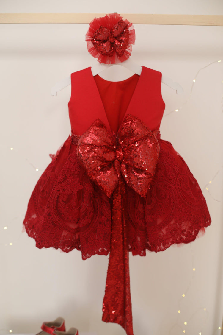 Baby Girl Red Dress