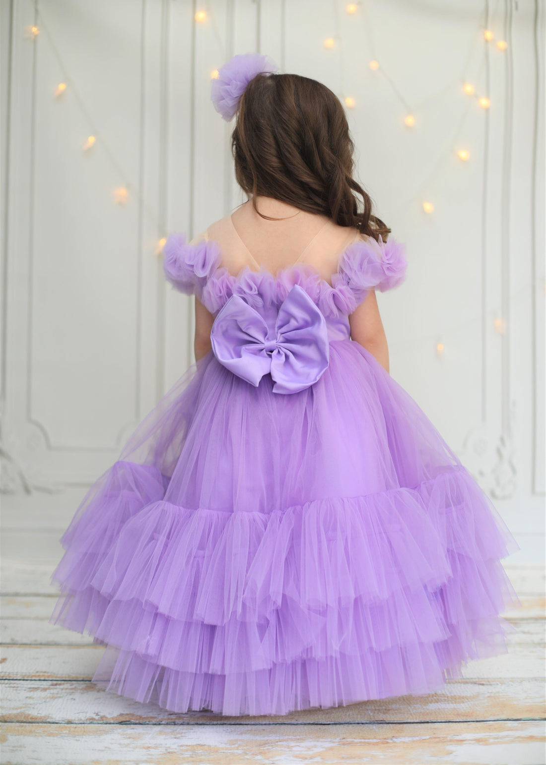 Clara flower girl dress lilac Baby Girl Dress for Special Occasion