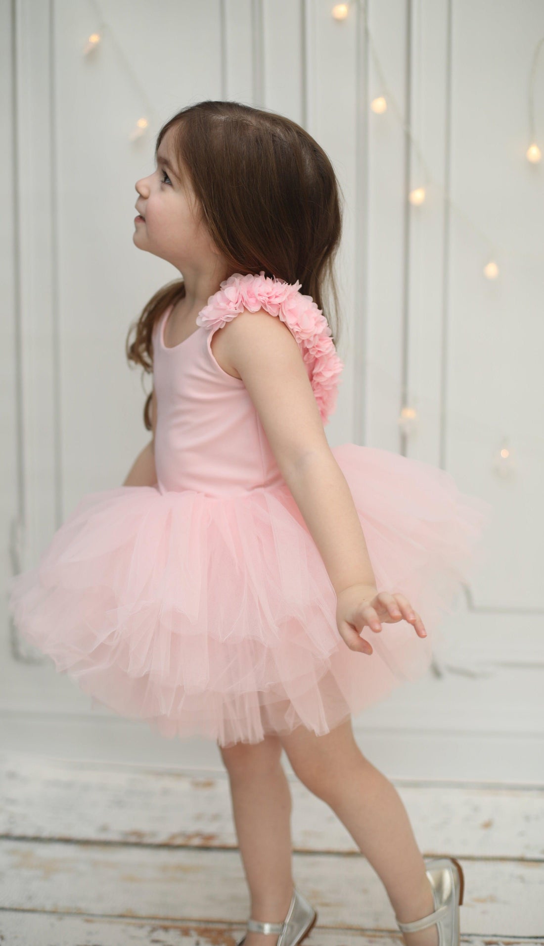 toddler pink leotard with skirt Baby Girl Dress for Special Occasion