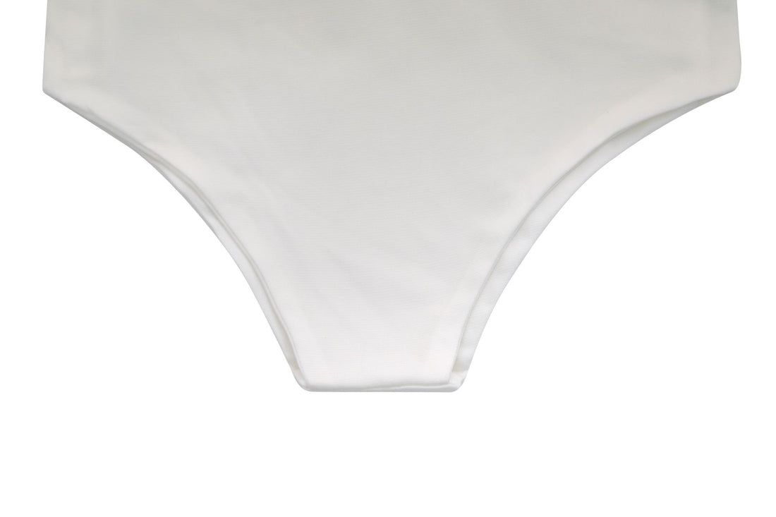 a white bikini bottom with a high waist Baby Girl Dress for Special Occasion