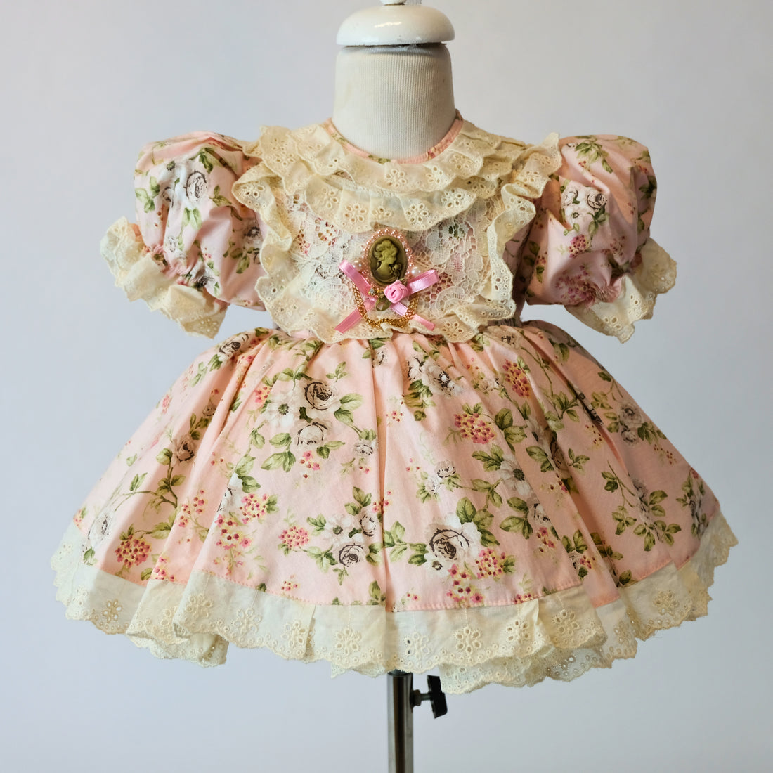 a dress on a mannequin on a stand Baby Girl Dress for Special Occasion