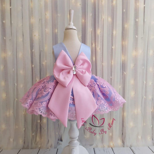 Esma sky blue girl dress Baby Girl Dress