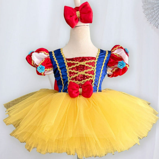 Princess snow girl dress