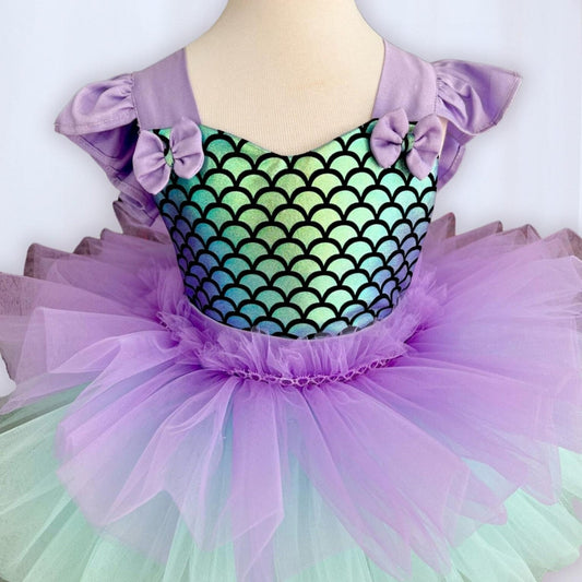 Little mermaid Ariel baby dress