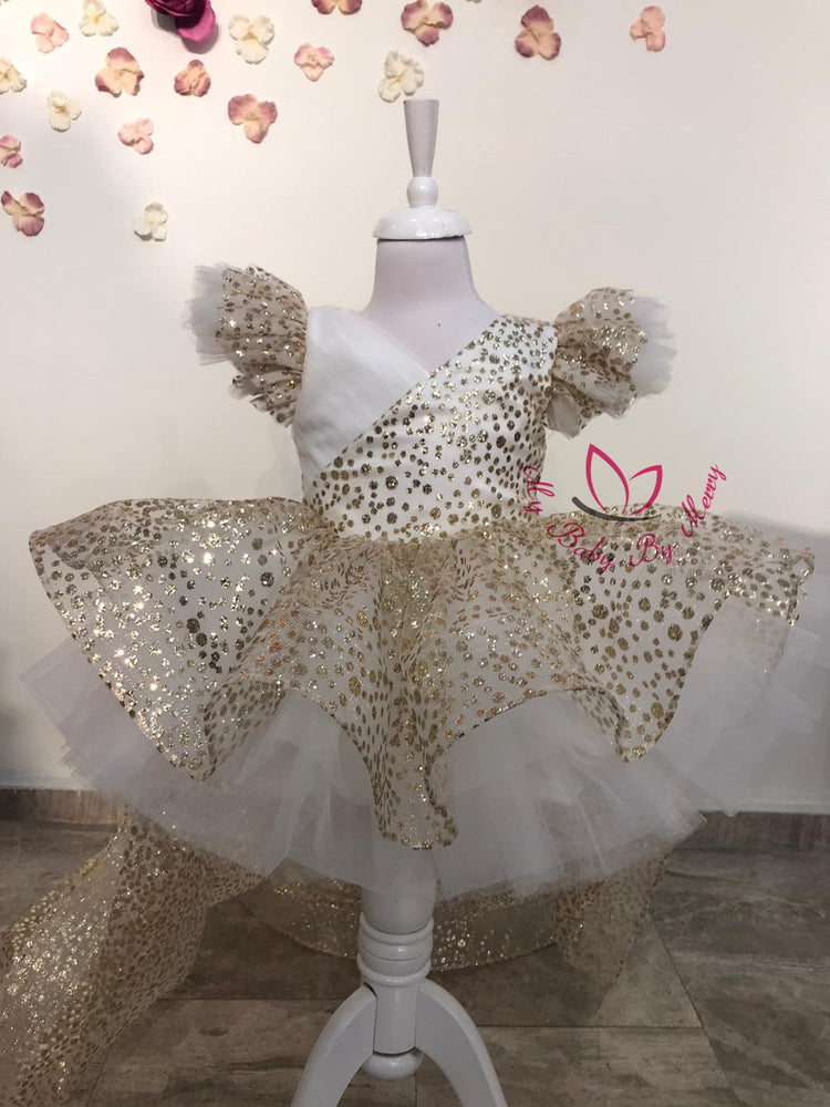 Gold Sequin Dress for Girls