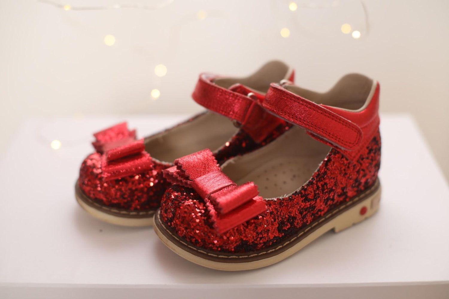 Red Sequin Girl Shoes Baby Girl Dress
