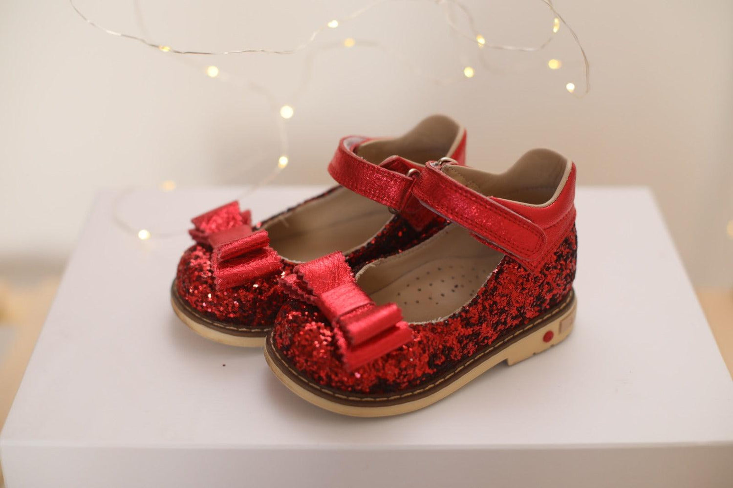 Red Sequin Girl Shoes Baby Girl Dress
