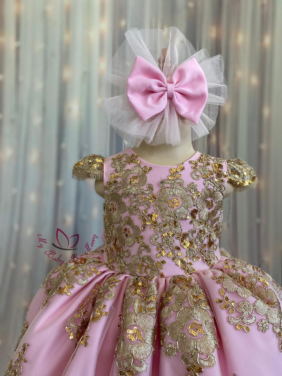 Princess Charlotte dress pink Baby Girl Dress